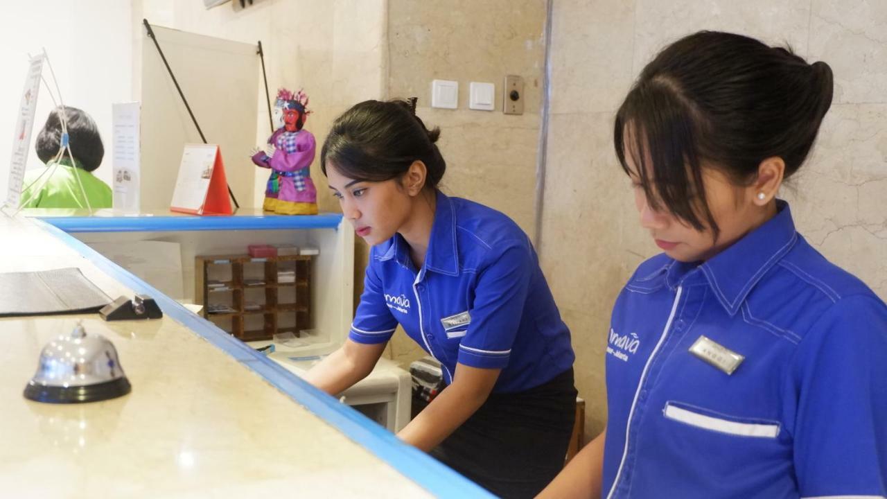 Arnava Hotel Senen Jacarta Exterior foto